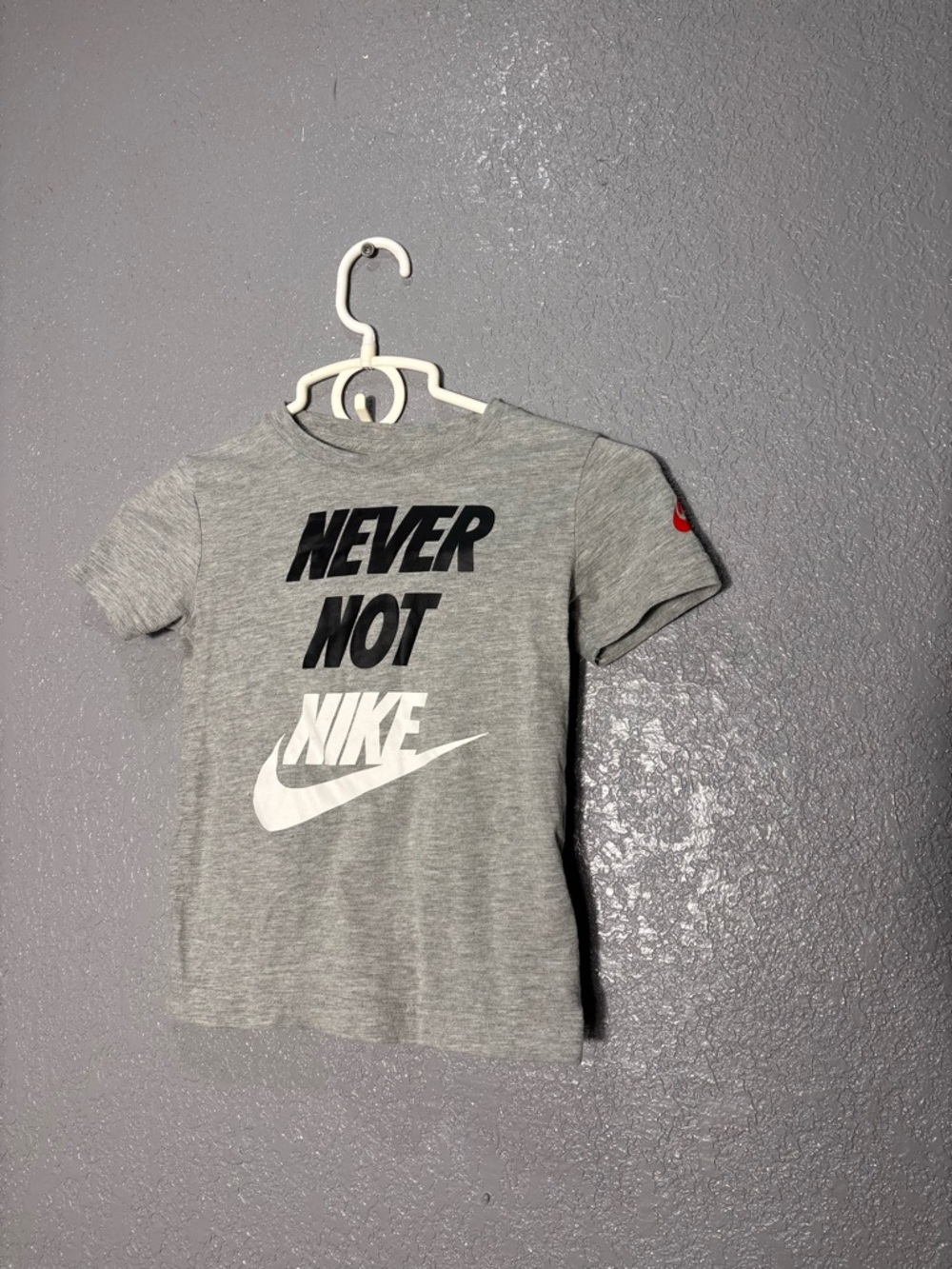 Nike Grey 'Never Not Nike' Short Sleeve Tee